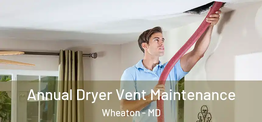  Annual Dryer Vent Maintenance Wheaton - MD